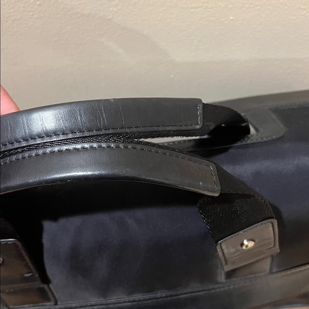 RUDSAK Black Laptop & Travel Bag — Leather Trim - Picture 4 of 6